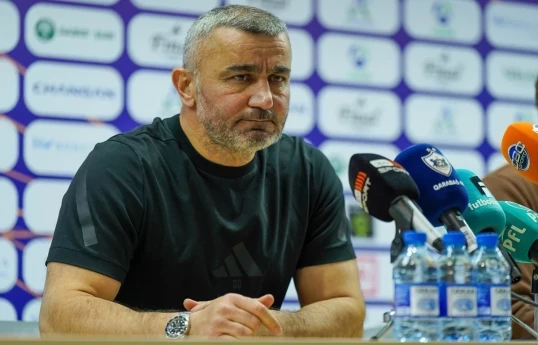 главный тренер ФК «Карабах» Гурбан Гурбанов