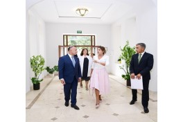 Первый вице-президент Мехрибан Алиева посетила НИИ педиатрии