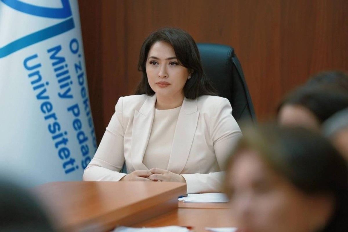 Ректор Национального педагогического университета имени Низами Гянджеви Узбекистана Хилола Умарова