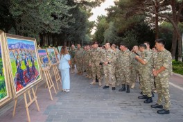 В центре отдыха «Бильгя» СГБ состоялась встреча с участниками Отечественной войны