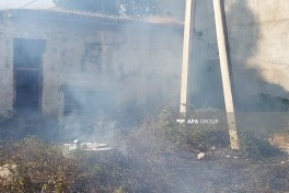 В Лянкяране предотвращено распространение пожара на прилегающую территорию