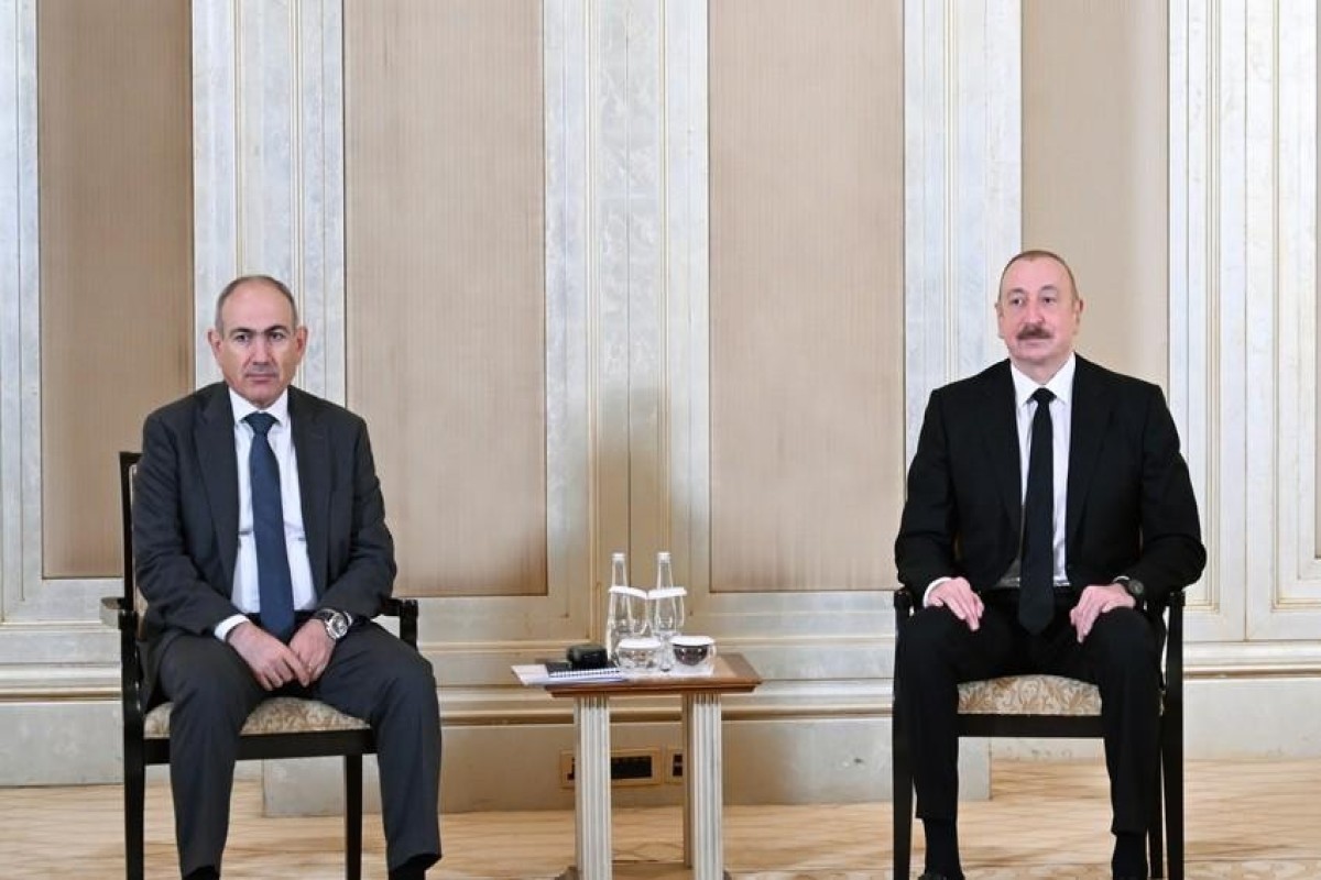 Премьер-министр Армении Никол Пашинян, Президент Азербайджана Ильхам Алиев