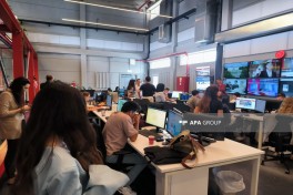 Азербайджанские журналисты ознакомились с деятельностью израильского телеканала Channel 12