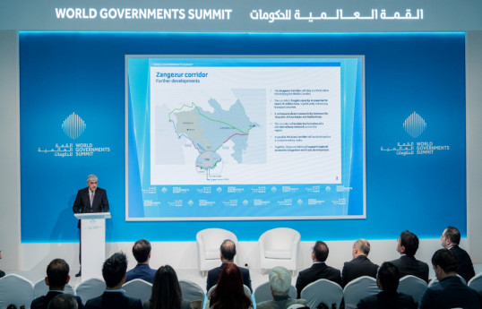 Вице-премьер Азербайджана на международном форуме в Дубае рассказал о стратегической значимости TRIPP