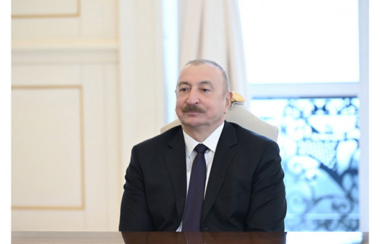 Президент Ильхам Алиев
