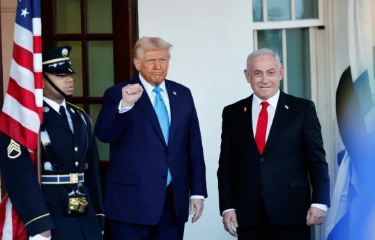 Президент США Дональд Трамп, Премьер-министр Израиля Биньямин Нетаньяху