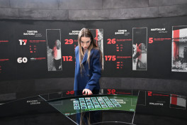 Лейла Алиева и Алена Алиева посетили Гянджинский мемориальный комплекс и семью Национального героя Натигa Гасымова