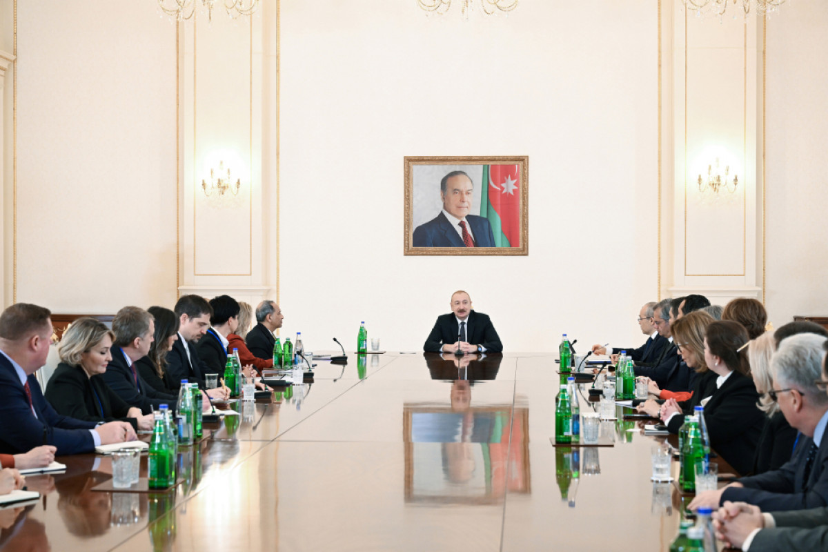 Президент Азербайджана принял делегацию Конференции президентов ведущих американских еврейских организаций - ОБНОВЛЕНО 