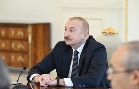 Президент Ильхам Алиев