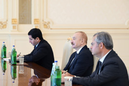 Президент Азербайджана принял делегацию Конференции президентов ведущих американских еврейских организаций - ОБНОВЛЕНО 