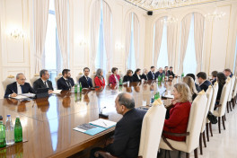 Президент Азербайджана принял делегацию Конференции президентов ведущих американских еврейских организаций - ОБНОВЛЕНО 