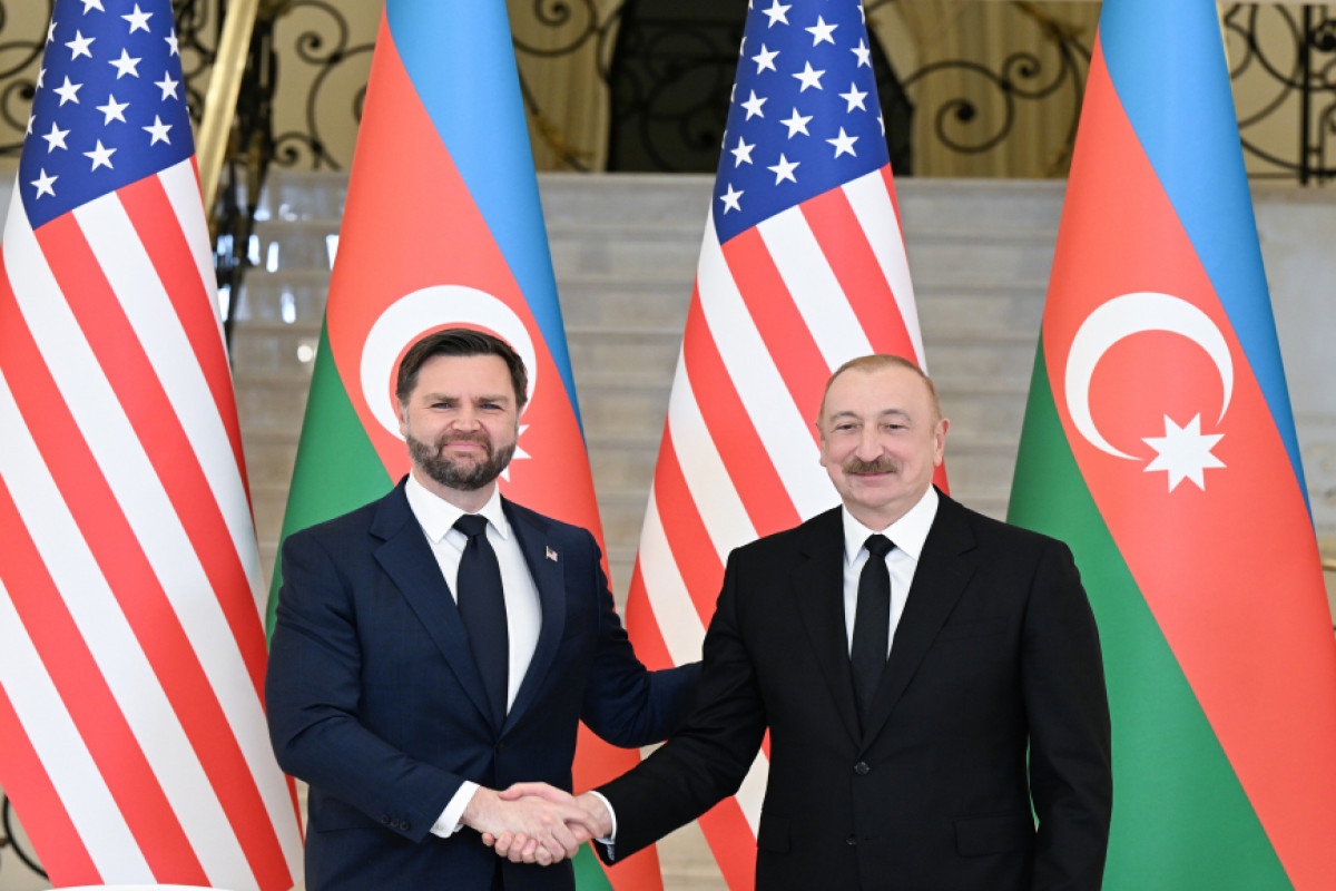 Вице-президент США Джеймс Дэвид Вэнс, Президент Азербайджана Ильхам Алиев
