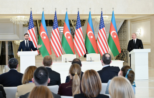 Вице-президент США Джеймс Дэвид Вэнс, Президент Азербайджана Ильхам Алиев