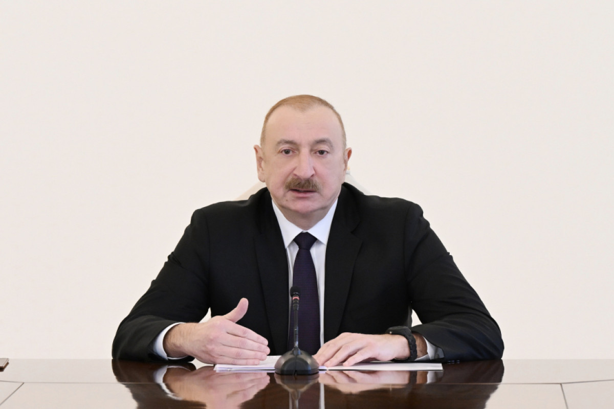Президент Ильхам Алиев