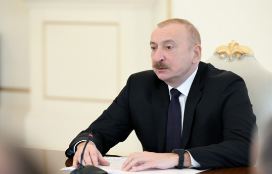 Президент Ильхам Алиев