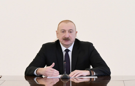 Президент Ильхам Алиев