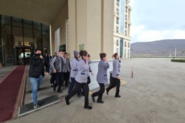 МЧС провело учения в отеле «Quba Palace» – ВИДЕО 
