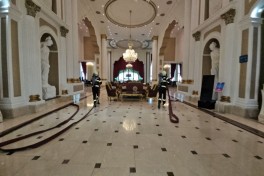 МЧС провело учения в отеле «Quba Palace» – ВИДЕО 