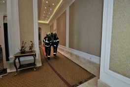 МЧС провело учения в отеле «Quba Palace» – ВИДЕО 