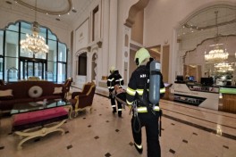 МЧС провело учения в отеле «Quba Palace» – ВИДЕО 