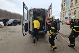 МЧС провело учения в отеле «Quba Palace» – ВИДЕО 