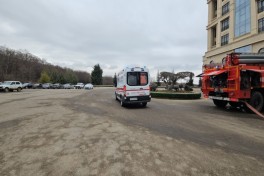 МЧС провело учения в отеле «Quba Palace» – ВИДЕО 