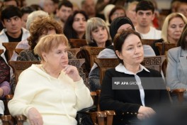 Состоялся творческий вечер народной писательницы Азербайджана Эльмиры Ахундовой – ФОТО 