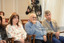 Состоялся творческий вечер народной писательницы Азербайджана Эльмиры Ахундовой – ФОТО 