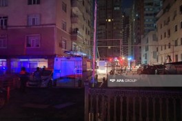 В Баку произошёл пожар в многоэтажном жилом доме-ФОТО -ВИДЕО -ОБНОВЛЕНО-1 