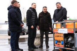 Генераторы, отправленные из Азербайджана в Украину, переданы городу Ирпень