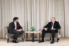 Президент Азербайджана встретился в Мюнхене с министром обороны Словакии