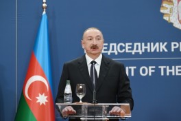 Президенты Азербайджана и Сербии выступили с заявлениями для прессы -ОБНОВЛЕНО-1 