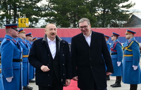 Президент Ильхам Алиев, Александар Вучич