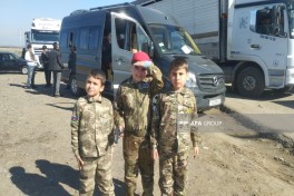 В Ходжалы прибыла очередная группа переселенцев, им вручены ключи от квартир-ОБНОВЛЕНО-1 -ФОТО -ВИДЕО 