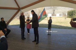 В Ходжалы прибыла очередная группа переселенцев, им вручены ключи от квартир-ОБНОВЛЕНО-1 -ФОТО -ВИДЕО 
