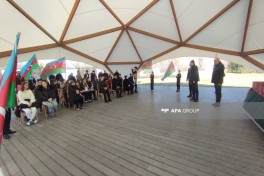 В Ходжалы прибыла очередная группа переселенцев, им вручены ключи от квартир-ОБНОВЛЕНО-1 -ФОТО -ВИДЕО 