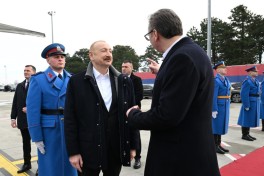 Завершился визит Президента Ильхама Алиева в Сербию