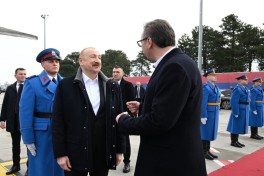 Завершился визит Президента Ильхама Алиева в Сербию