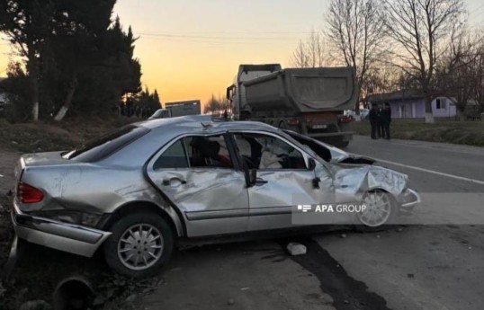 В ДТП в Физулинском районе один человек погиб, пятеро пострадали
