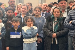 В город Агдам прибыла очередная группа переселенцев, им вручены ключи от квартир-ВИДЕО-ОБНОВЛЕНО-2 