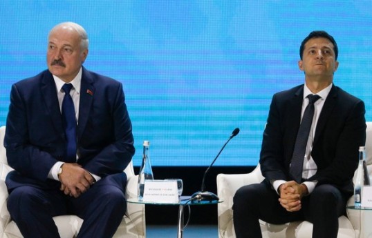 Александр Лукашенко, Владимир Зеленский