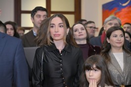 Лейла Алиева и Арзу Алиева приняли участие в открытии международной художественной выставки в Тиране-ФОТО 