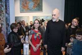 Лейла Алиева и Арзу Алиева приняли участие в открытии международной художественной выставки в Тиране-ФОТО 