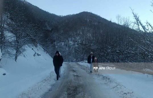 В Дашкесане и Шахдаге идёт снег — ФАКТИЧЕСКАЯ ПОГОДА 