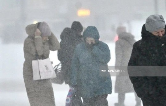На Москву обрушился сильный снегопад, парализовано движение транспорта