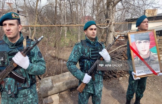 Останки военнослужащего Наиля Дензиева, пропавшего без вести в ходе I Карабахской войны, захоронены в Лерикском районе-ФОТО 