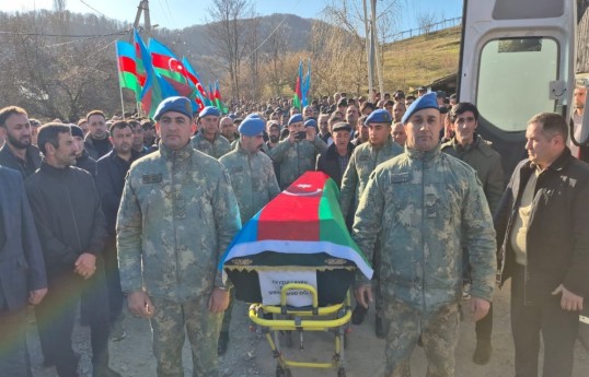 Останки шехида, пропавшего без вести в Кяльбаджаре в 1994 году, захоронены в Исмаиллинском районе - ФОТО 