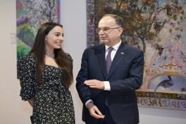 Лейла Алиева встретилась в Тиране с президентом Албании Байрамом Бегаем