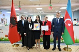 Лейла Алиева посетила детский дом и Университетский клинический центр в Тиране