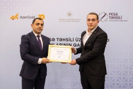 Награждены победители V стипендиального конкурса ЗАО AzerGold -ФОТО 
